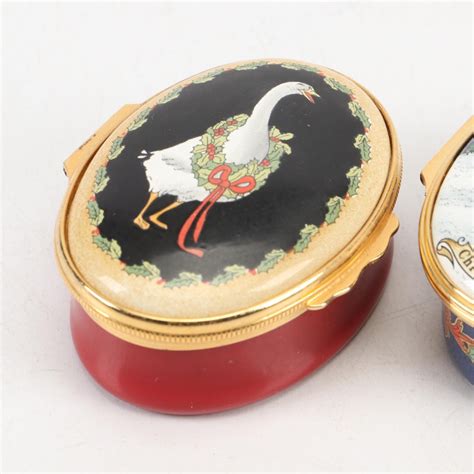 gumps mixed metal bird box|Vintage Gumps Decorative Objects .